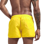 Quick Dry Beach Shorts with Drawstring