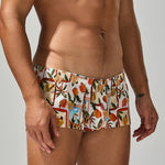 2 Pack Men's Printed Pure Cotton Trunks