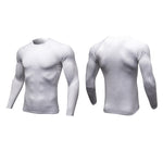 Men's Moisture-Wicking Lining No-Roll Waistband Full Coverage Activewear Tops & Tights