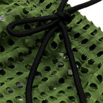 2 Pack Men's Mesh See-Through Shorts with Drawstring Waist