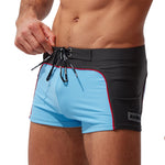 Men’s Smooth Wave Swim Trunk With Drawstring
