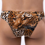 3 Pack Men's Sexy & Bold Animal Print Low-Rise Breathable Briefs