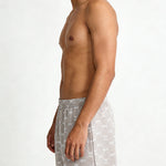 3 Pack Men's Breathable Cotton Stylish Prints Comfortable Home Shorts