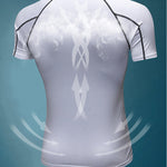 Men’s Simple Tight Short Sleeve
