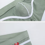 2 Pack Men's Odor-Control Breathable Mesh with U-Pouch Design Trunks