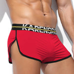2 Pack Men's Comfortable Lounge Sport Boxer Briefs