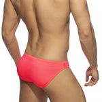 Men’s Solid Color Swim Briefs with Removable Pad