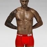 2 Pack Men's Sexy Transparent Seamless Mesh Solid Color Breathable Trunks & Bikini