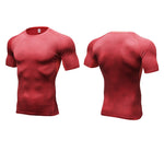 Men's Fitness Running Moisture-Wicking & Quick-Dry Fabric Activewear Tops & Tights