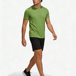 Men's Quick-Dry Active Relaxed Fit Workout Ready Skin-Friendly T-Shirt