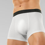 4 Pack Men's Silky Thin Seamless Trunks