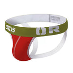 3 Pack Men's U-Pouch Striped Sexy Jockstraps