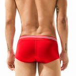 Men's Slim-Fit Cotton Trunks - Low Rise & Lifting Support