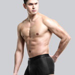 3 Pack Men's Ice Silk Sports Breathable Boxer Briefs