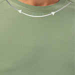 Men's Comfortable Round Collar Breathable Fitness Short Sleeve