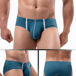 4 Pack Men’s Low-rise Breathable Mesh Briefs