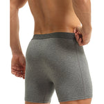 3 Pack Men's Ultra-Soft Breathable Cotton Button Fly Midway Briefs