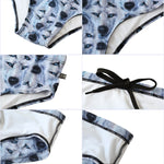 Men's Low-Rise Stylish Print Swim Briefs