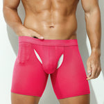 2 Pack Men's Sporty Cut Anti-Chafing Breathable Stretch Fit Midway Briefs