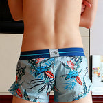 2 Pack Men's Comfortable & Breathable Cotton Skin-Friendly Trunks