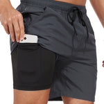 Men's Breathable Inner Pocket All-Day Freshness Board Shorts