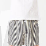 2 Pack Men's Quick-Dry Movement-Friendly Loose Fit Striped Home Shorts