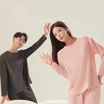 Men's Seamless Comfort Snug-Fit Second-Skin Solid Color Lounge & Sleepwear