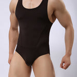 Men's Breathable Mesh Wrestling Bodysuit