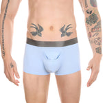 Men’s Dual Ball Pouch Trunks With Fly Front