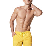 Men’s Neon Drawstring Swim Board Shorts