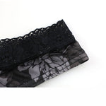 4 Pack Men's Lace Comfy Waistband U-Pouch Thongs