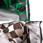 Men's Rhombus Check Pattern Pouch Briefs