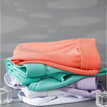 2 Pack Men's Sport with Detachable Pouch Quick-Dry Mesh Side Vent Boxers Briefs