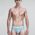 4 Pack Breathable Ice Silk Antibacterial Men's Briefs