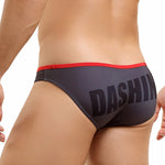 2 Pack Men's Low-rise Vibrant Stripe Bikini