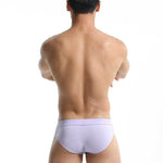 3 Pack Men's Ice Silk Dual Pouch Mesh Cooling Briefs