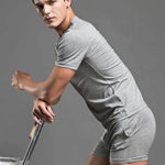 Solid Color Modal Home Boxers for Men
