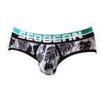 2 Pack Men's Stylish Prints Skin-Friendly & Stretch Fit Briefs