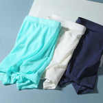 Lightweight Breathable Ice Silk U Contoured Boxers for Men