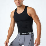 3 Pack Men's Quick-Dry Compression Breathable Activewear Tights
