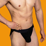 2 Pack Men's Low-rise High-cut Solid Briefs