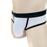 3 Pack Men's Seamless Comfort Large Supportive Pouch Sexy Low-Rise Briefs