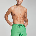 Men's Solid Breathable Beach Shorts Boxer