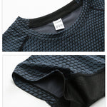 Men's Fitness Running Moisture-Wicking & Quick-Dry Fabric Activewear Tops & Tights