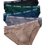 4 Pack Men's Stretch Fit Low-Rise Zero-Irritation Soft-Bound Edges Cooling Briefs