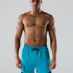 Men's Minimalist Design Sporty Cut Odor-Control Board Shorts