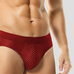 5 Pack Men’s Breathable Briefs In Mesh