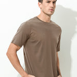Men's Casual Anti-Bacterial Versatile Round-Neck T-Shirt