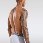Men's Threaded Fabric Pouch Trunks With Fly