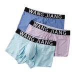 2 Pack Men's Bamboo Fiber Separate Pouch Antibacterial Breathable Briefs